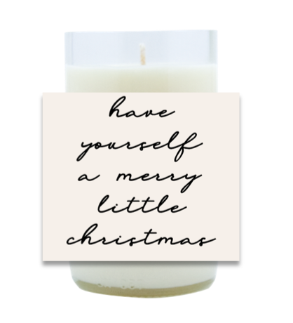 Merry Little Christmas Hand Poured Soy Candle | Furbish & Fire Candle Co.