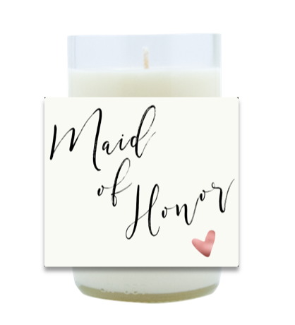 Maid of Honor Hand Poured Soy Candle | Furbish & Fire Candle Co.