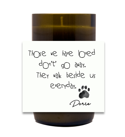 Pet Loss Hand Poured Soy Candle | Furbish & Fire Candle Co.