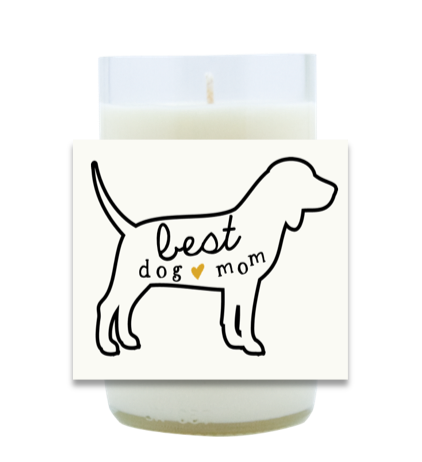 Best Dog Mom Hand Poured Soy Candle | Furbish & Fire Candle Co.