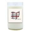 Plaid Home Hand Poured Soy Candle | Furbish & Fire Candle Co.