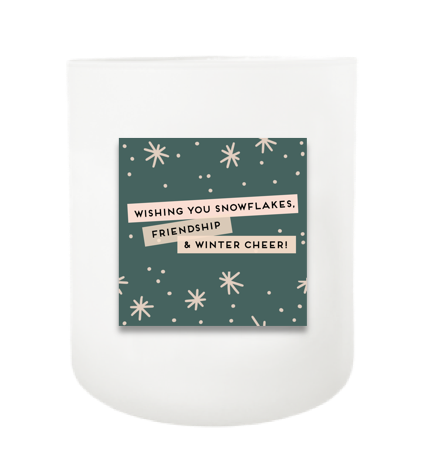 Winter Cheer Hand Poured Soy Candle | Furbish & Fire Candle Co.