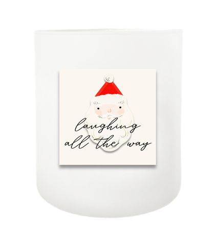 Laughing all the Way Hand Poured Soy Candle | Furbish & Fire Candle Co.