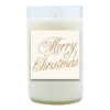 Merry Christmas Script Hand Poured Soy Candle | Furbish & Fire Candle Co.