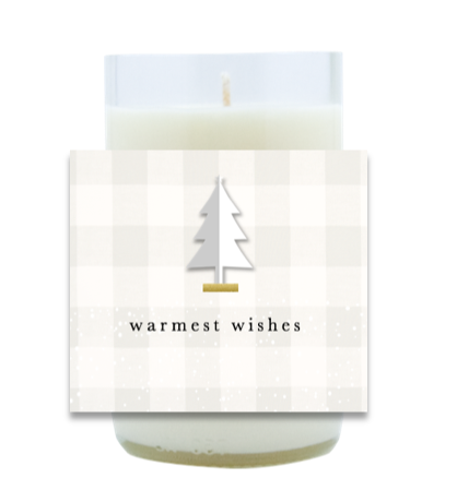 Soft Plaid Hand Poured Soy Candle | Furbish & Fire Candle Co.