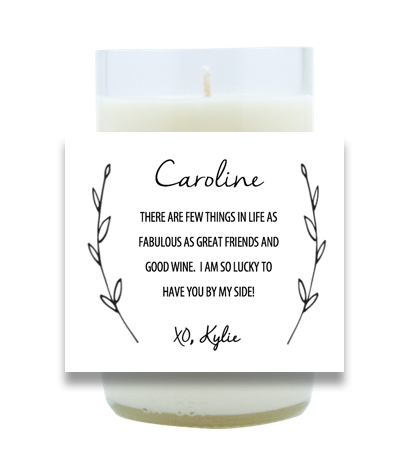 By My Side Hand Poured Soy Candle | Furbish & Fire Candle Co.