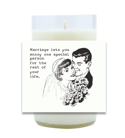 Marriage Lets You Hand Poured Soy Candle | Furbish & Fire Candle Co.