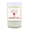 Loves Her Buckeyes Hand Poured Soy Candle | Furbish & Fire Candle Co.