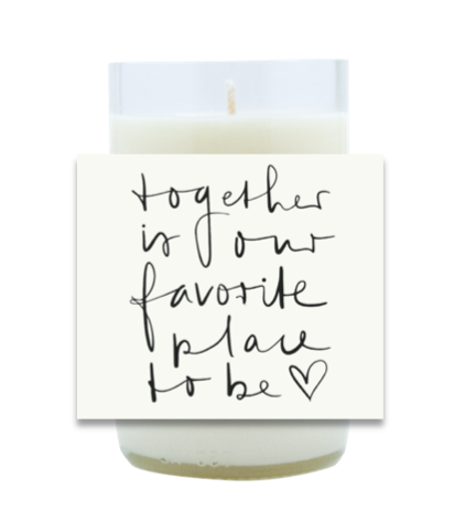 Together Hand Poured Soy Candle | Furbish & Fire Candle Co.