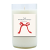 Red Bow Hand Poured Soy Candle | Furbish & Fire Candle Co.