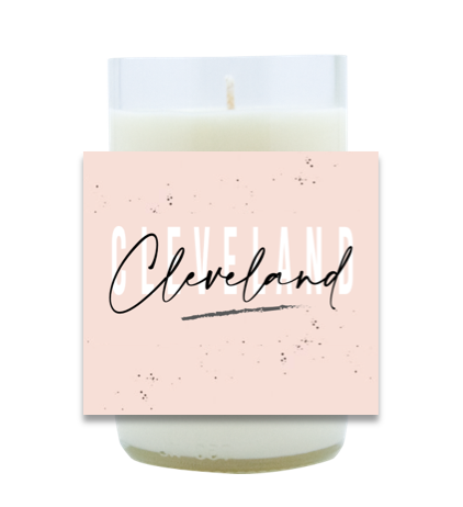 Graphic City Hand Poured Soy Candle | Furbish & Fire Candle Co.