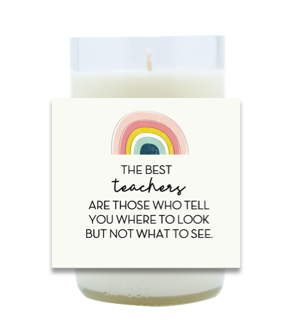 The Best Teachers Hand Poured Soy Candle | Furbish & Fire Candle Co.