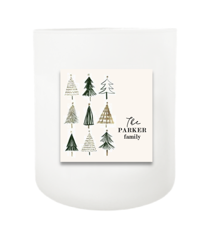 Trees Hand Poured Soy Candle | Furbish & Fire Candle Co.