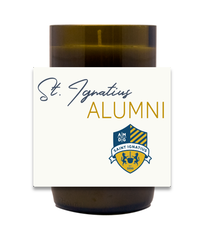 St. Ignatius Alumni Hand Poured Soy Candle | Furbish & Fire Candle Co.