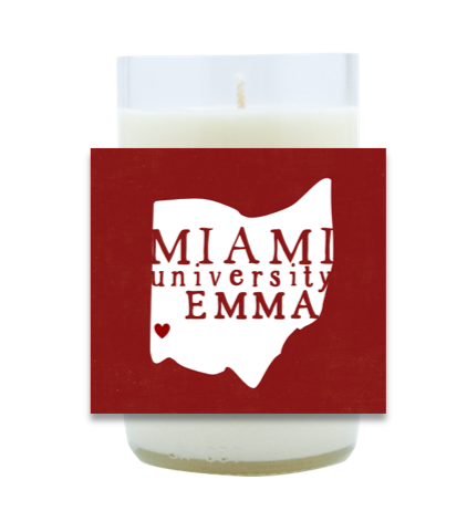 State Grad Hand Poured Soy Candle | Furbish & Fire Candle Co.