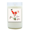 Silly Santa Hand Poured Soy Candle | Furbish & Fire Candle Co.