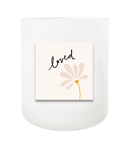 Loved Hand Poured Soy Candle | Furbish & Fire Candle Co.