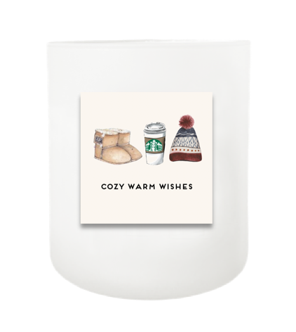 Cozy Warm Wishes Hand Poured Soy Candle | Furbish & Fire Candle Co.