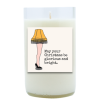 Leg Lamp Hand Poured Soy Candle | Furbish & Fire Candle Co.