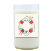 Merry Christmas Life Preserver Hand Poured Soy Candle | Furbish & Fire Candle Co.