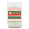 Merry Stripes Hand Poured Soy Candle | Furbish & Fire Candle Co.